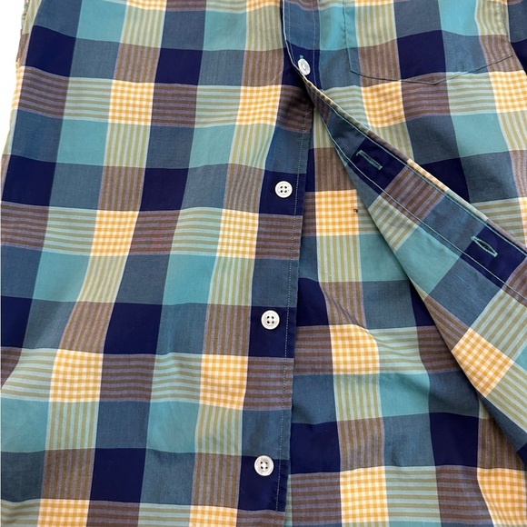 Thomas Mason Archive for J. Crew Slim Plaid Button Up Shirt Men's XS Cotton - Picture 16 of 17